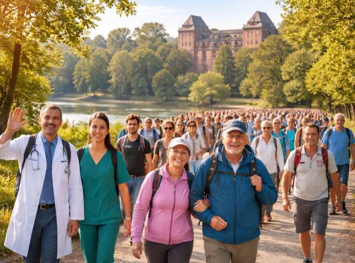 Torino, cammino per la salute dei reni: ANED promuove “Insieme sulla Via Francigena” 